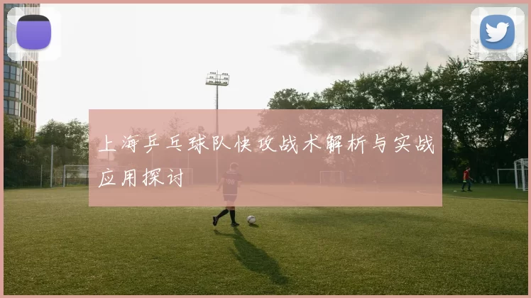 上海乒乓球队快攻战术解析与实战应用探讨