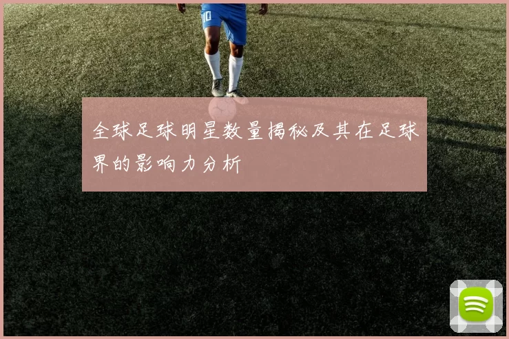 全球足球明星数量揭秘及其在足球界的影响力分析